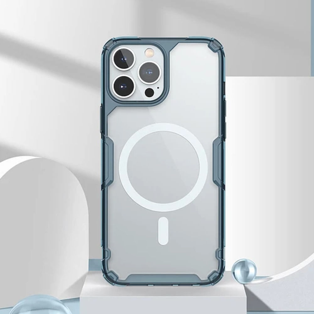 Case Nature TPU Pro Magnetic para Iphone 16 pro - Transparente