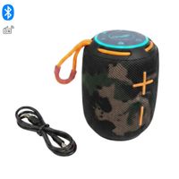 Mini Parlante Bluetooth Inalámbrico Kimiso Portátil Altavoz Verde Entrada Type C Micro SD y más