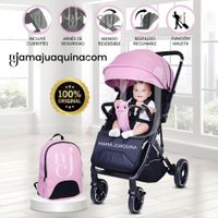 Coche de Paseo Maleta LIVANO PRIME de Lujo Pink