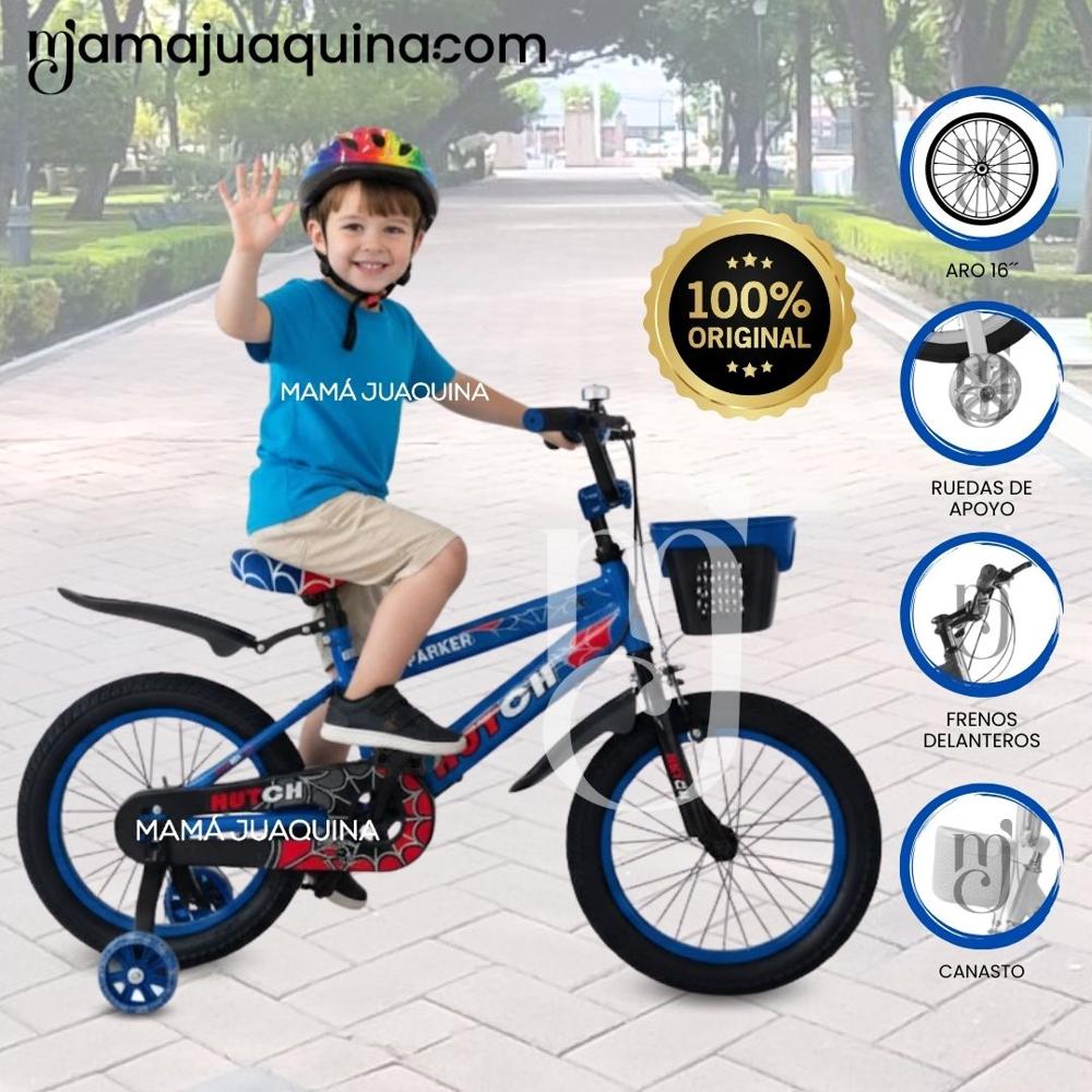 Bicicleta Para Niño Aro 16 SPYDER PARK Edición Limitada Blue