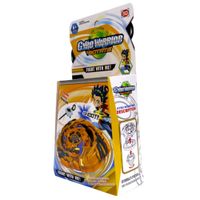 Juguete para Niños Lanzador Gyro Warrior Rotate Amarillo