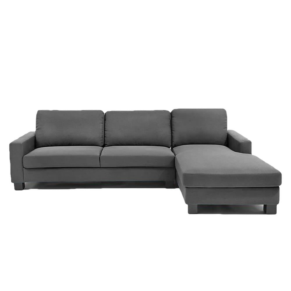 SECCIONAL SHANE GRIS OSCURO - FALOTIH 3M