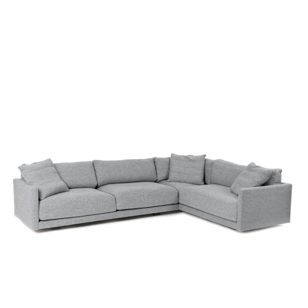 SECCIONAL ZACK GRIS - FALOTIH 3M