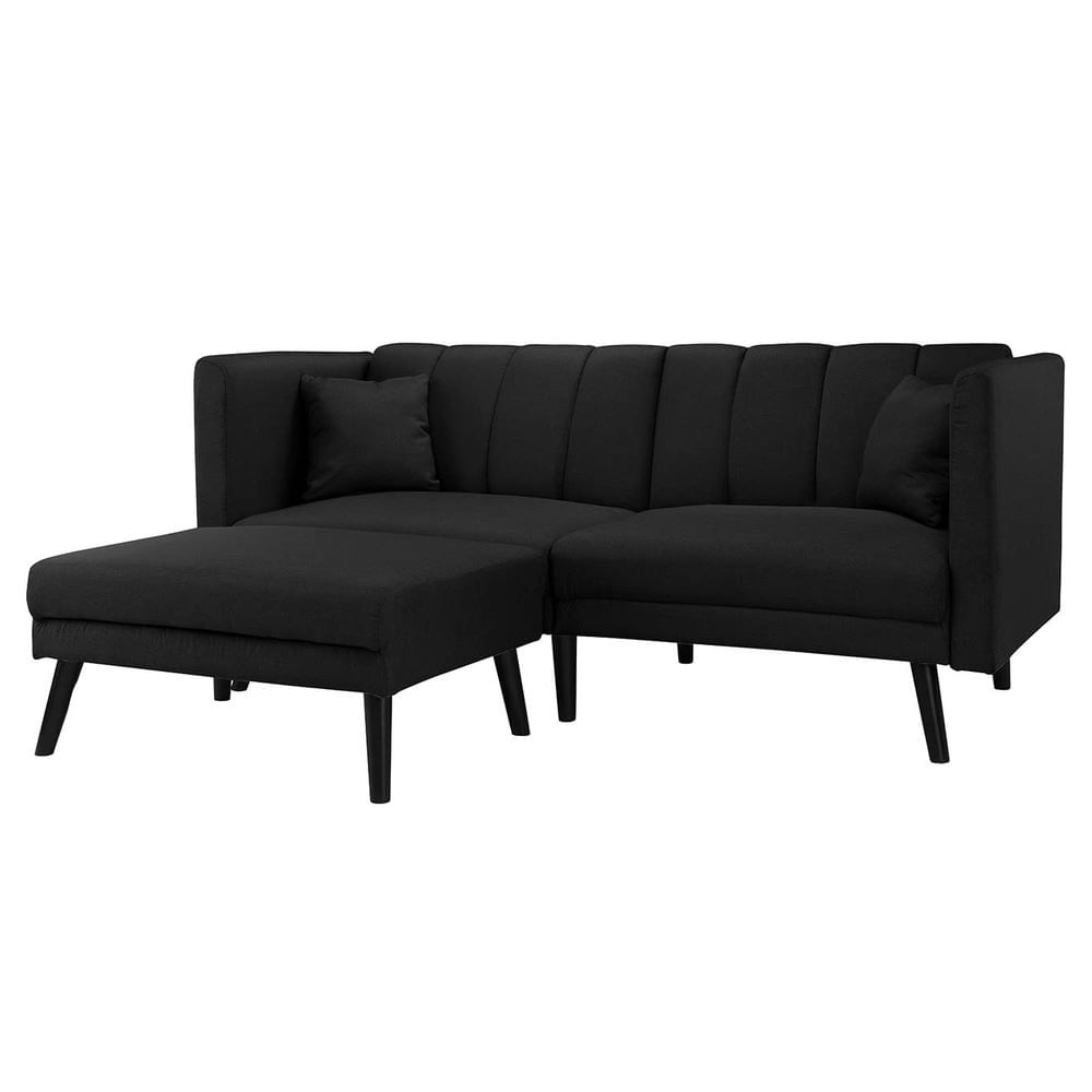 SECCIONAL SONICO NEGRO - FALOTIH 3M