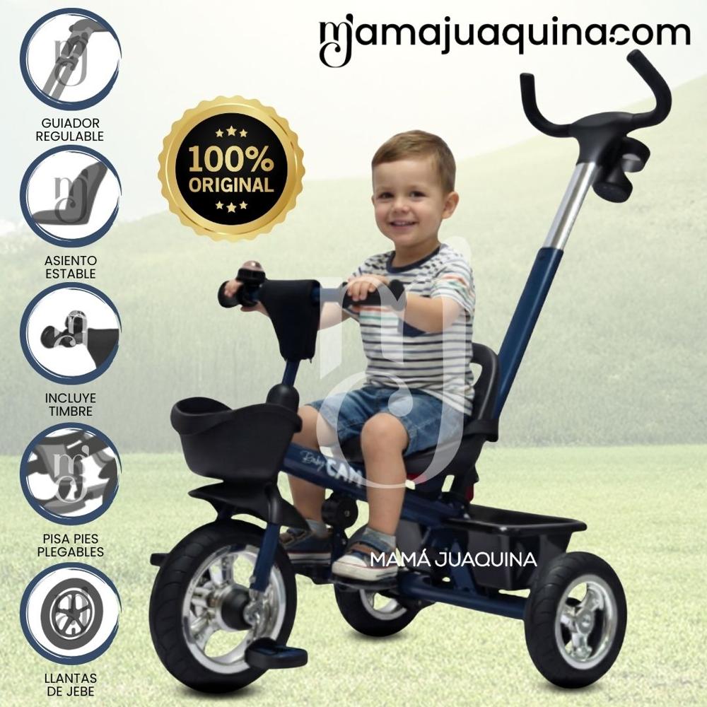 Triciclo Guiador 2 en 1 BOOTH Edición Limitada Blue