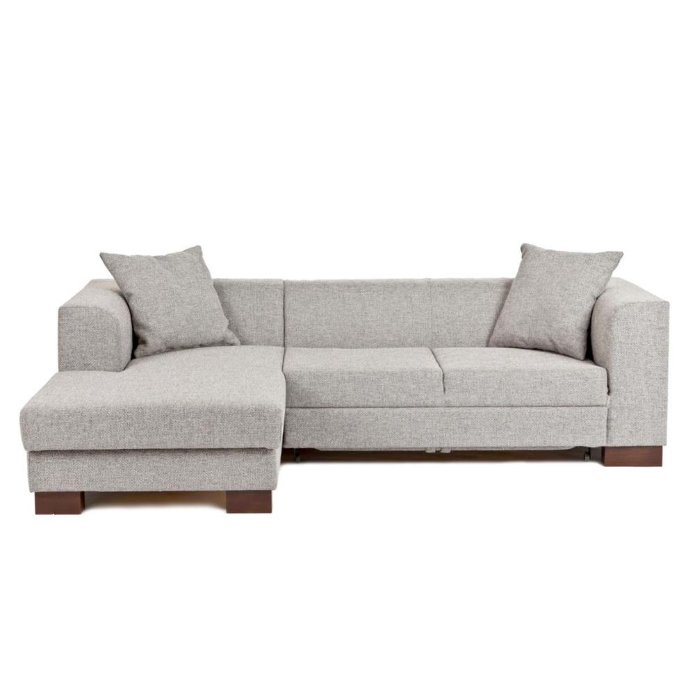 SECCIONAL TIPIANI GRIS CLARO - FALOTIH 3M