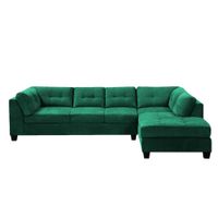 SECCIONAL SOSA VERDE JADE - FALOTIH 3M