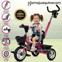 Triciclo Guiador 2 en 1 BOOTH Edición Limitada Dark Pink