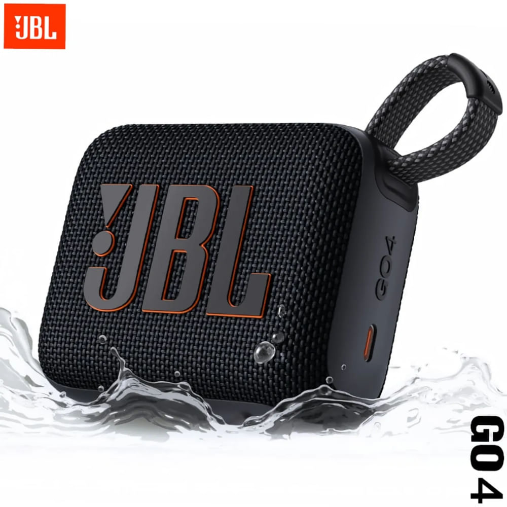 Parlante Bluetooth JBL Go 4 Portátil con Sonido JBL Pro y Resistencia al Agua IP67