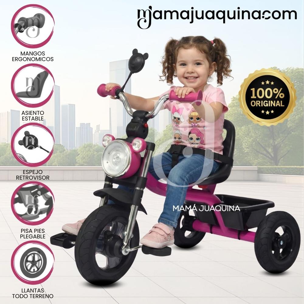 Triciclo Chavito BROSE Edición Limitada Dark Pink