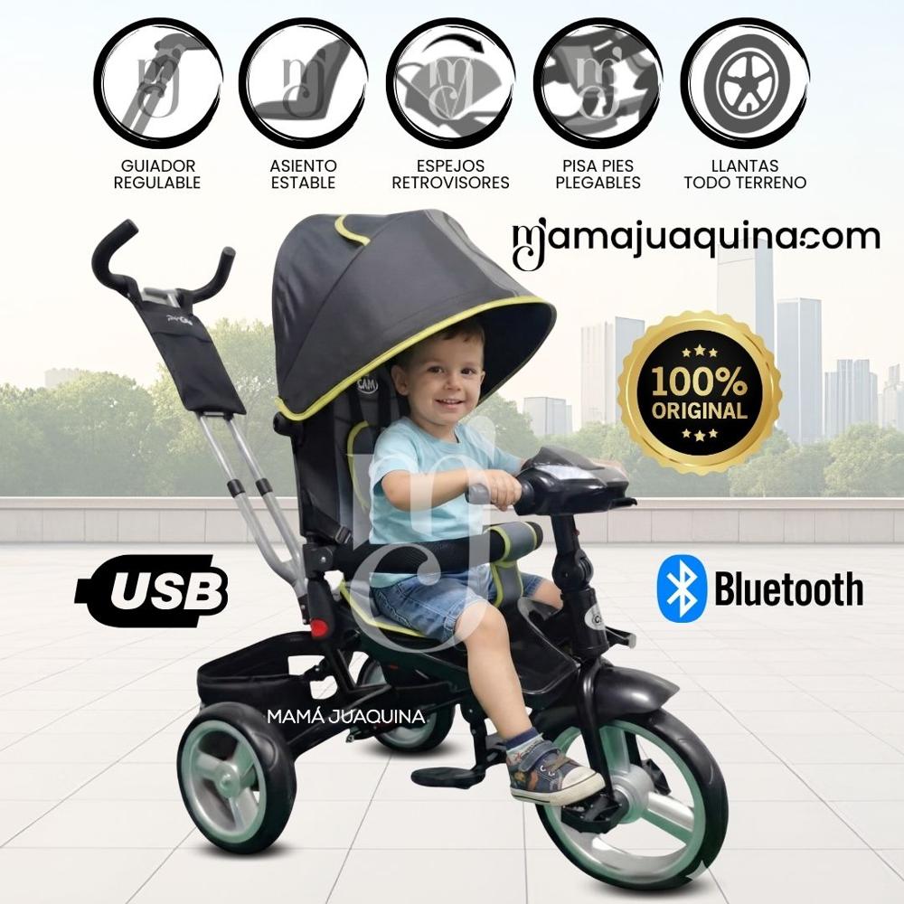 Triciclo Guiador FORD SILVER Edición Limitada Black