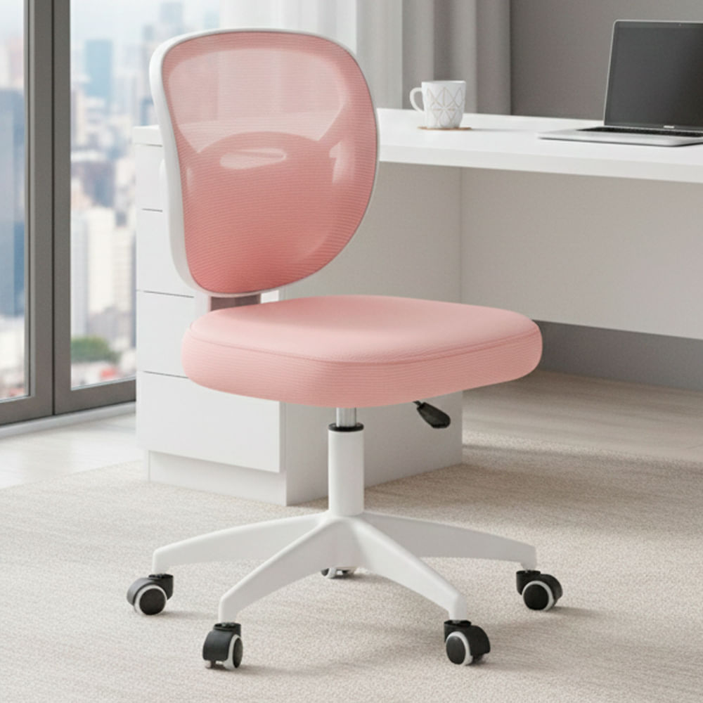Silla de Oficina Rosado Komsum Twist
