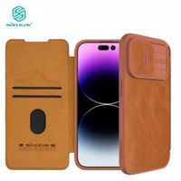 Case Qin Pro Leather para Iphone 13 - Camel
