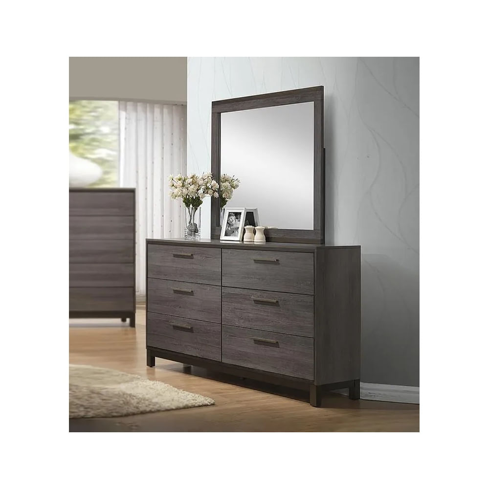 COMODA CENIZA - LA BODEGA DEL MUEBLE