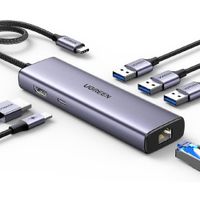 Ugreen Revodok Adaptador Multipuerto Hub Tipo C 6 en 1 HDMI 4K USB 3.0 CM512 15598