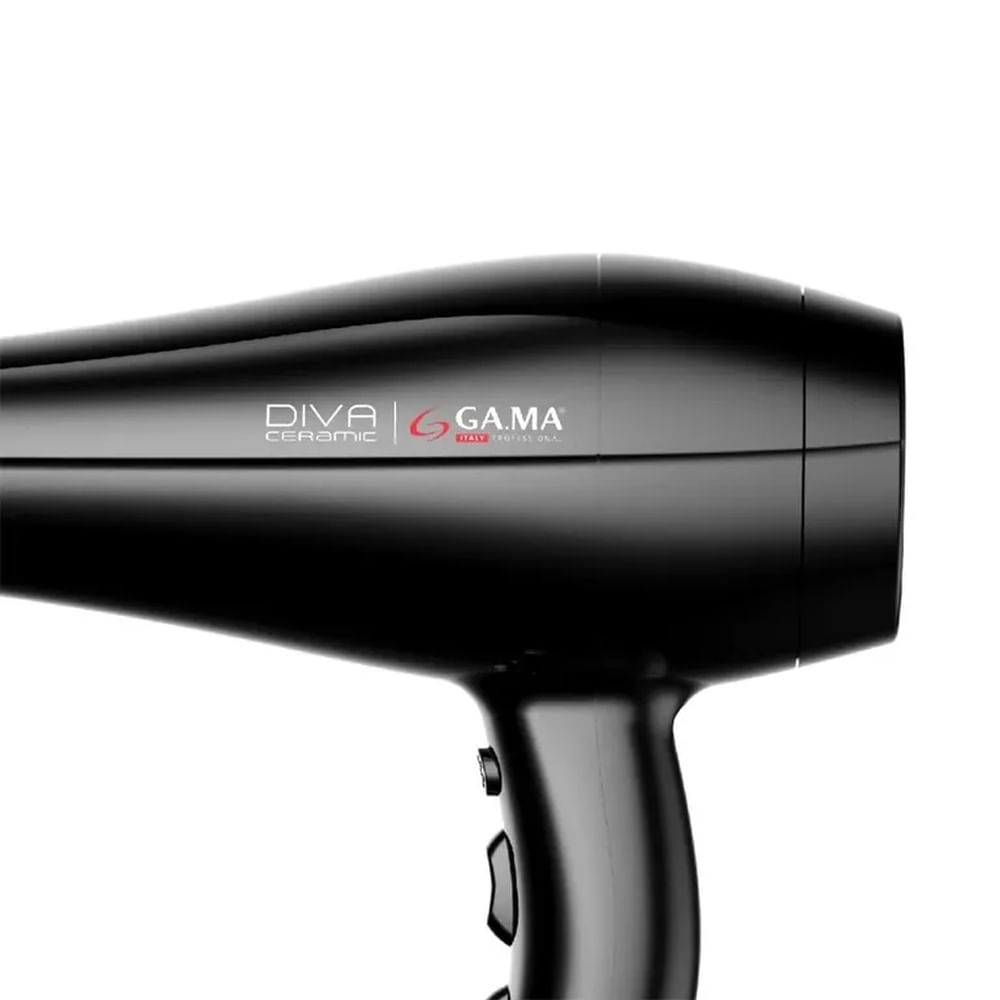 Secadora Gama Diva ceramica 2 boquillas + difusor botón de aire frio 2300 W