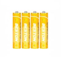 4 Baterias de Litio Recargable AAA Pila 1.5V 860mAh BESTON AAA361