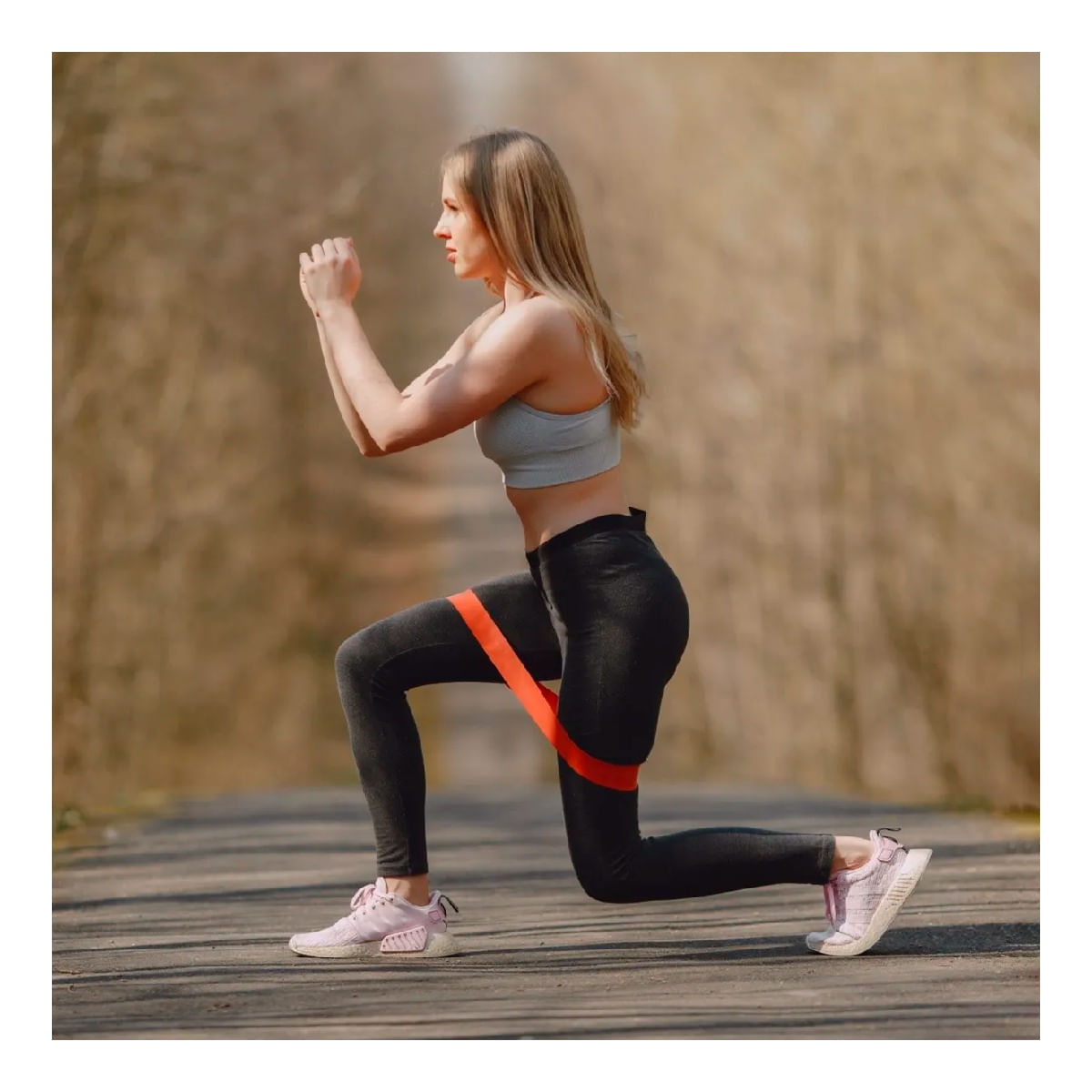 Bandas Elasticas Deportivas de Latex en 5 Niveles Multicolor