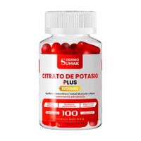 Citrato de Potasio Plus 1000mg 100 Cap Dermo Sumak