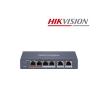 Switch PoE Inteligente Hikvision DS-3E1106HP-EI administrable 6 puertos