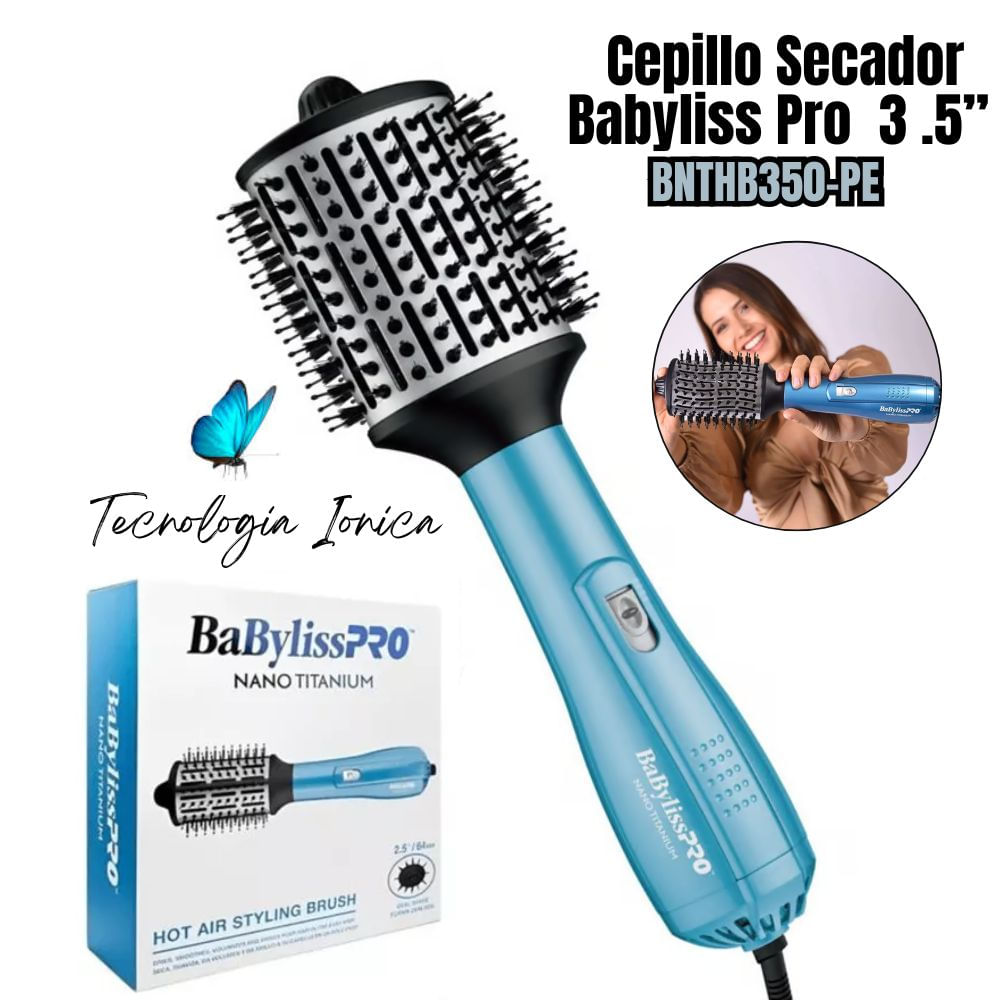 CEPILLO SECADOR BABYLISS PRO DE AIRE CALIENTE 35'