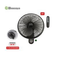 Ventilador De Pared Bossko 16 Pulgadas BK-8210PD 80w