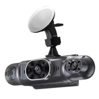 Cámara Para Auto Full Hd Triple Lente 1080p + Cámara Trasera