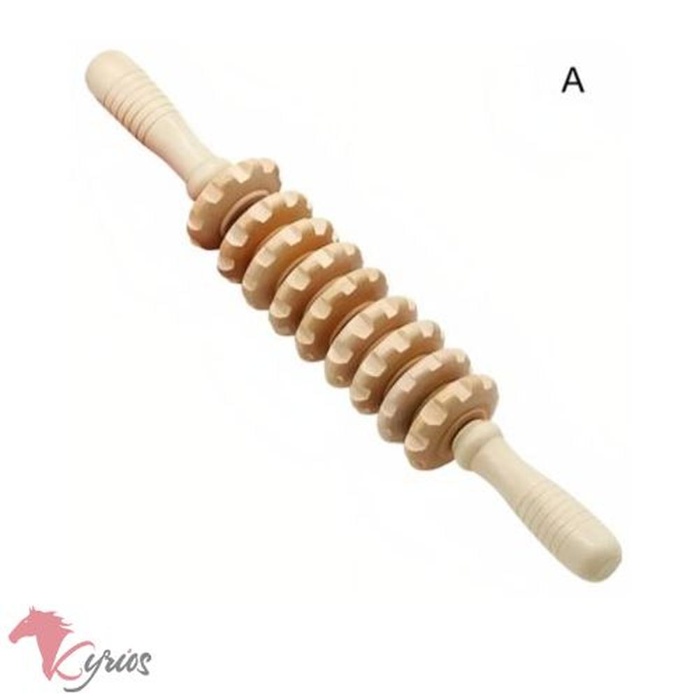 Rodillo Anticelulítico Para Masaje Del Cuerpo - Blanco