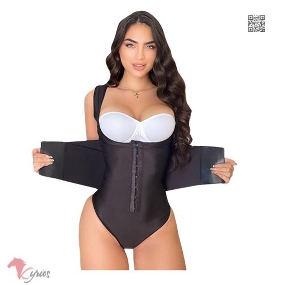 Faja Body Reloj de Arena con Broches + CREMA AMARILLA