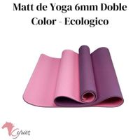 Matt Ecológico Doble Color De 6 mm