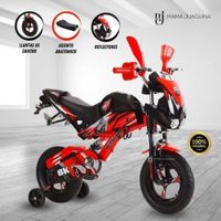 Bici Moto Para Niño Aro 16 «FURIOUS MONSTER II» Red