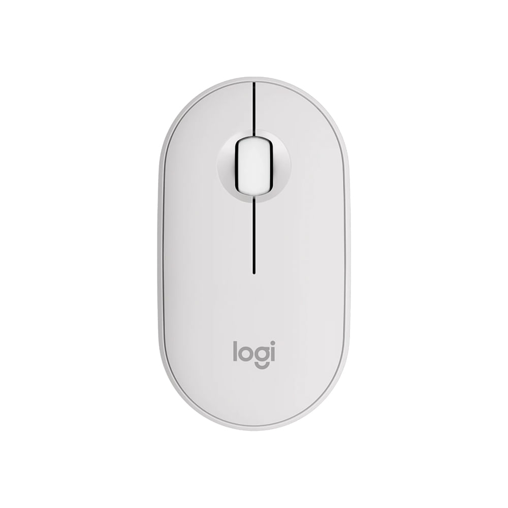 Mouse Inalámbrico Pebble 2 M350S -Bluetooth White