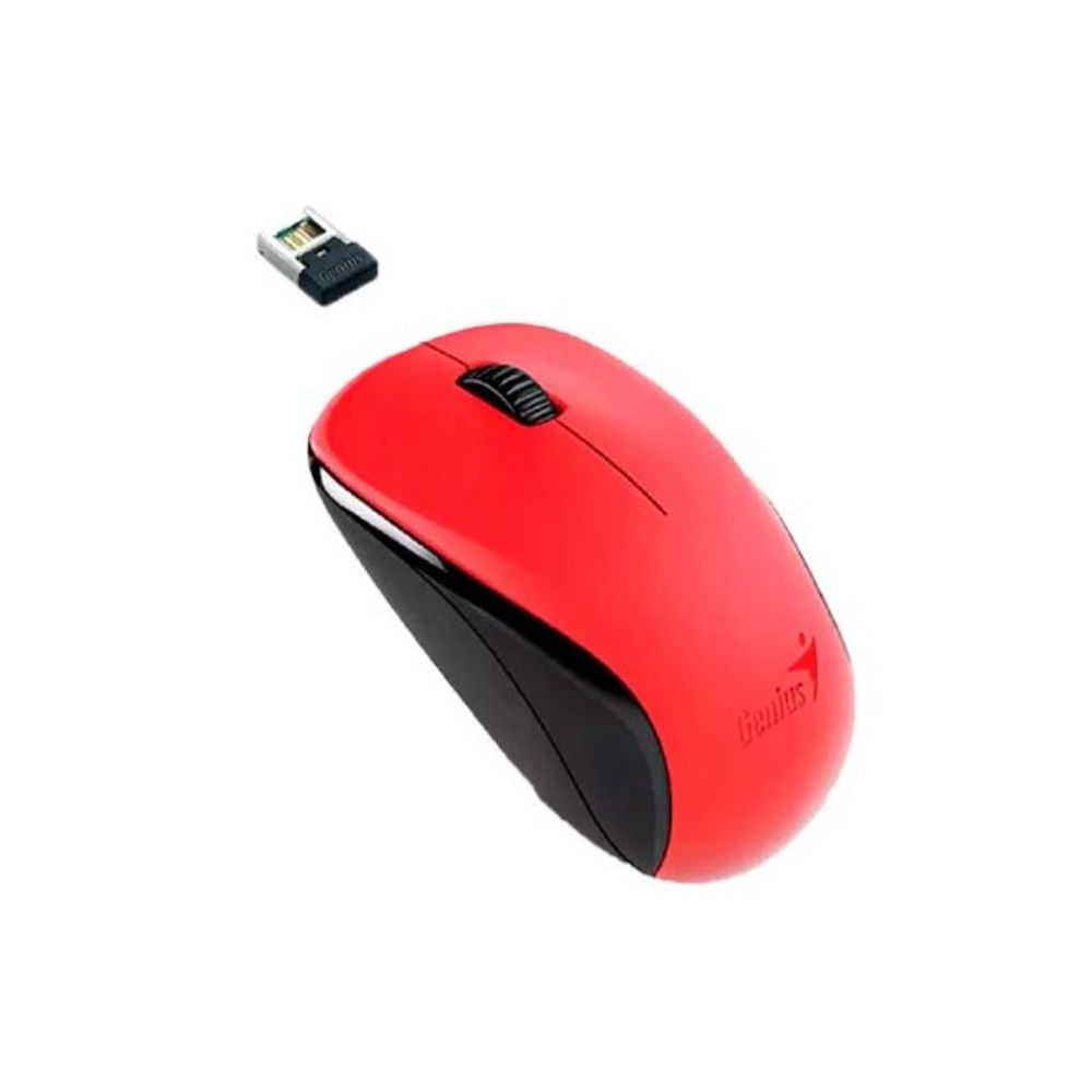 Mouse Genius Nx-7000 Wireless Blueeye Red
