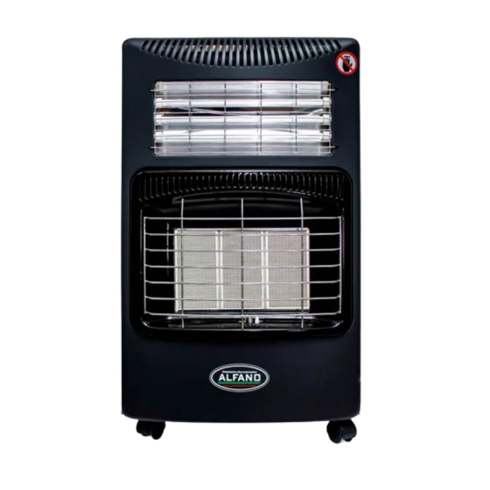 Estufa Dual Alfano Gas y Eléctrico LD-168GQF