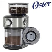 Molinillo de Cafe Oster BVSTBMH24 de Muelas con 18 Configuraciones de Molienda