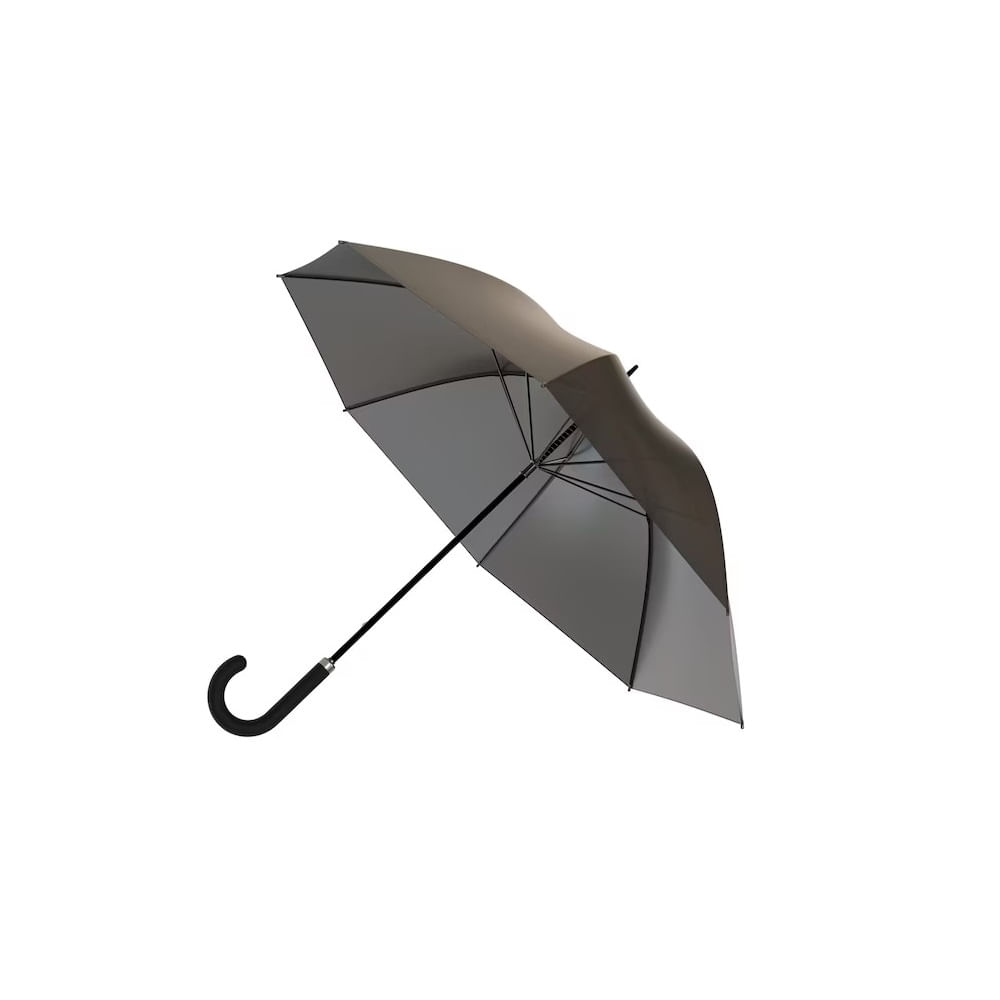 Sombrilla Paragua con Protector UV para Sol y Lluvia Marron