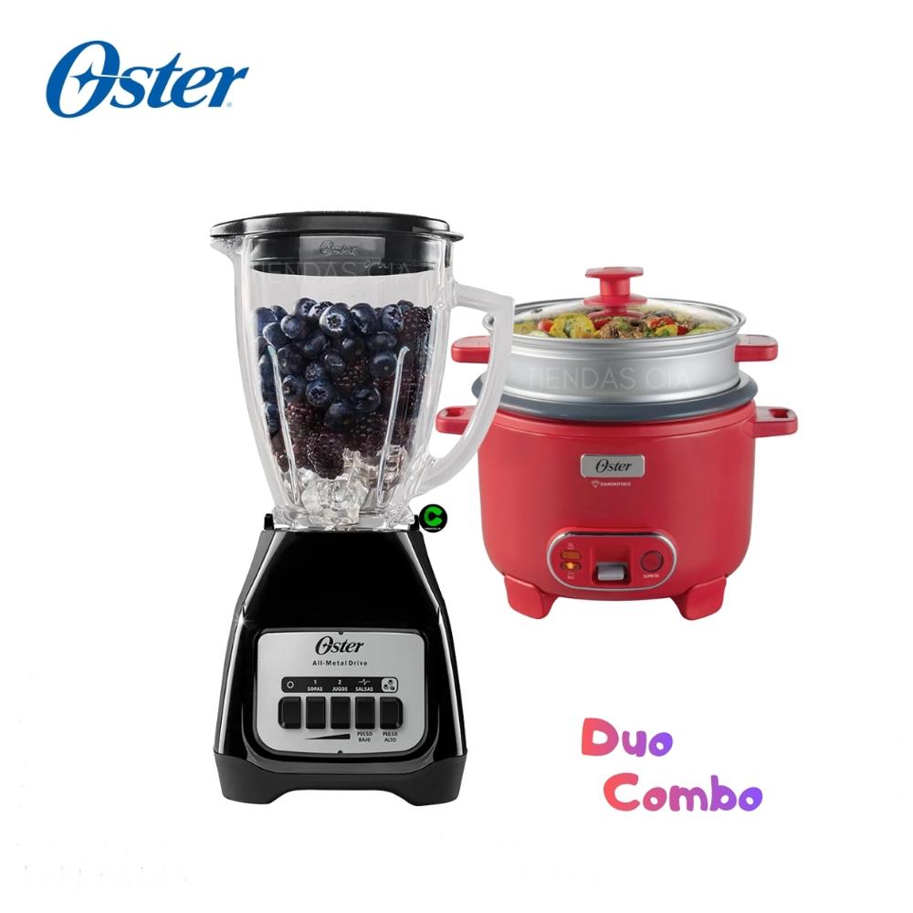 Combo Oster Licuadora BLSTKAG-BPB y Olla Arrocera 1.8 L