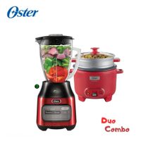 Duo Oster Licuadora BLSTPEG-CRT y Arrocera CKSTRC10DFPNK