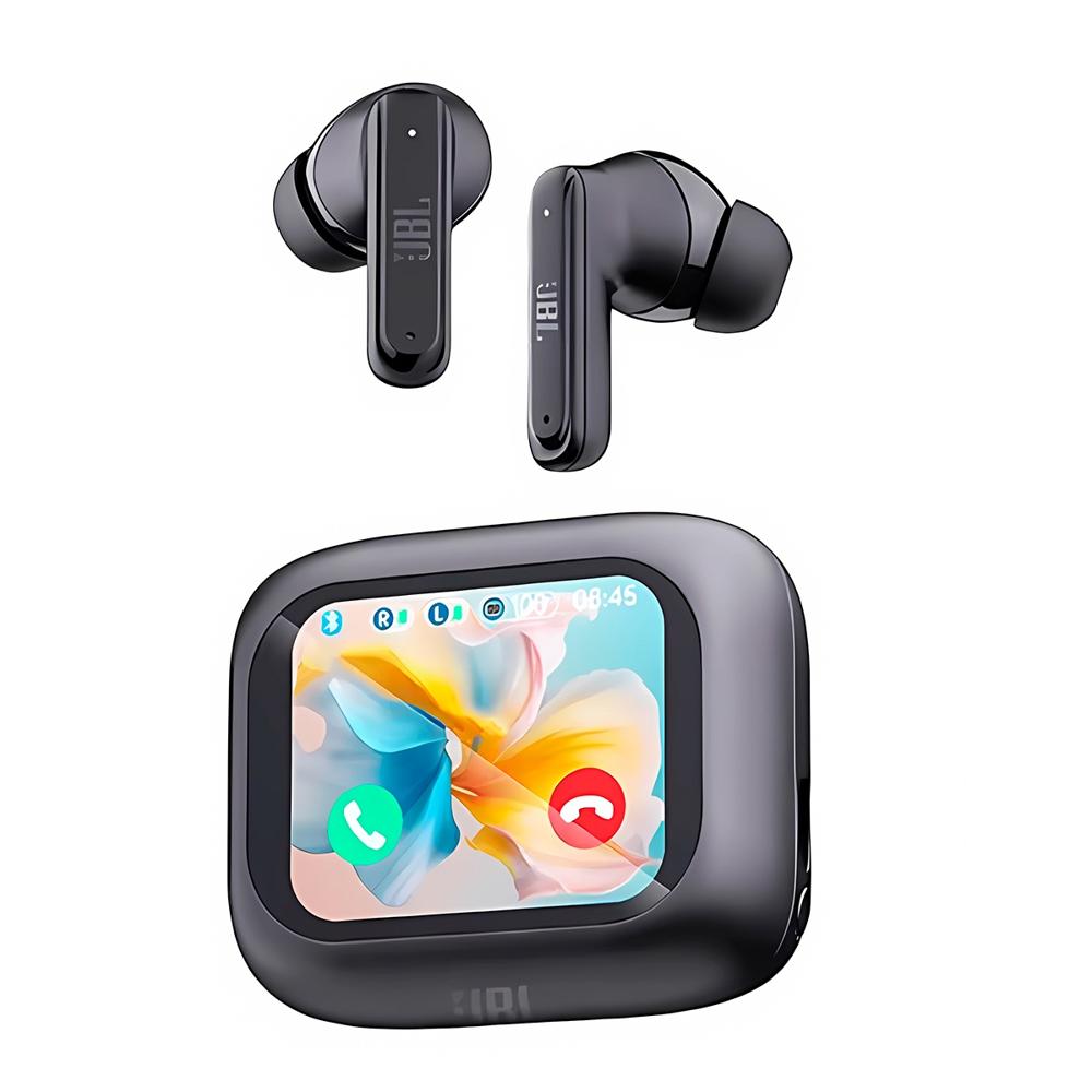 Audífonos Bluetooth Genéricos Tipo In-Ear con Pantalla en Estuche Modelo Pro Tour 4 | Negro