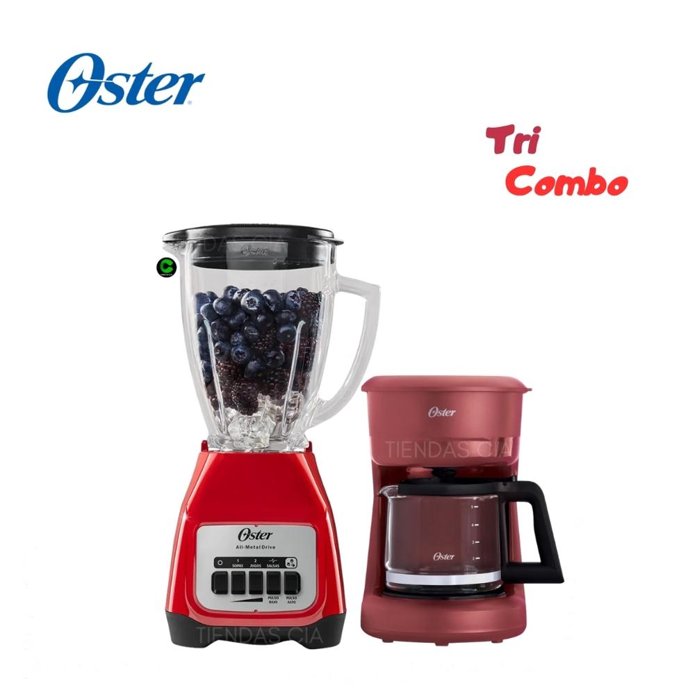 Duo Oster LICUADORA BLSTKAGRPB Y Cafetera BVSTDCS51R