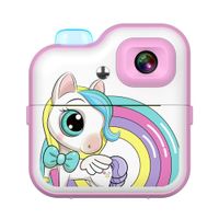 Cámara Digital Infantil Unicornio con Impresora Instantánea MY-7609