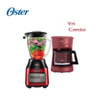 Combo Oster Licuadora BLSTPEG-CRT y Cafetera BVSTDCS51R