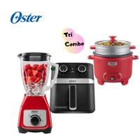TriPack Oster Licuadora + Freidora y Olla Arrocera CKSTRC10DFPNK
