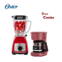Combo Oster Licuadora BLSTKAGRRD y Cafetera BVSTDCS51R