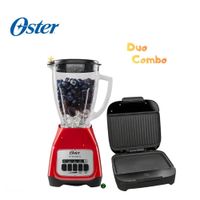Duo Oster Licuadora BLSTKAGRPB y Sandwichera CKSTSM400