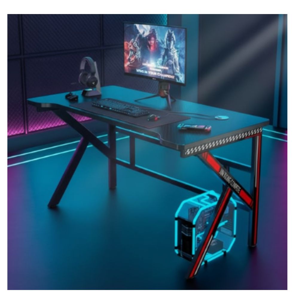 Escritorio de Juego o Mesa de oficina Multifuncional Negro