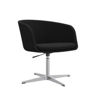 Poltrona Base Cross Boom Acolchada Negro Ofideas