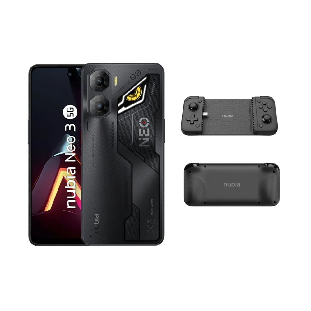 ZTE NUBIA NEO 3 5G + GAMEPAD 2 256GB 8GB Negro