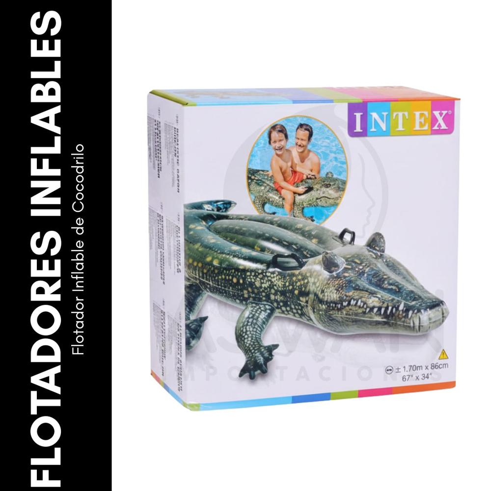 Flotador Inflable de Cocodrilo