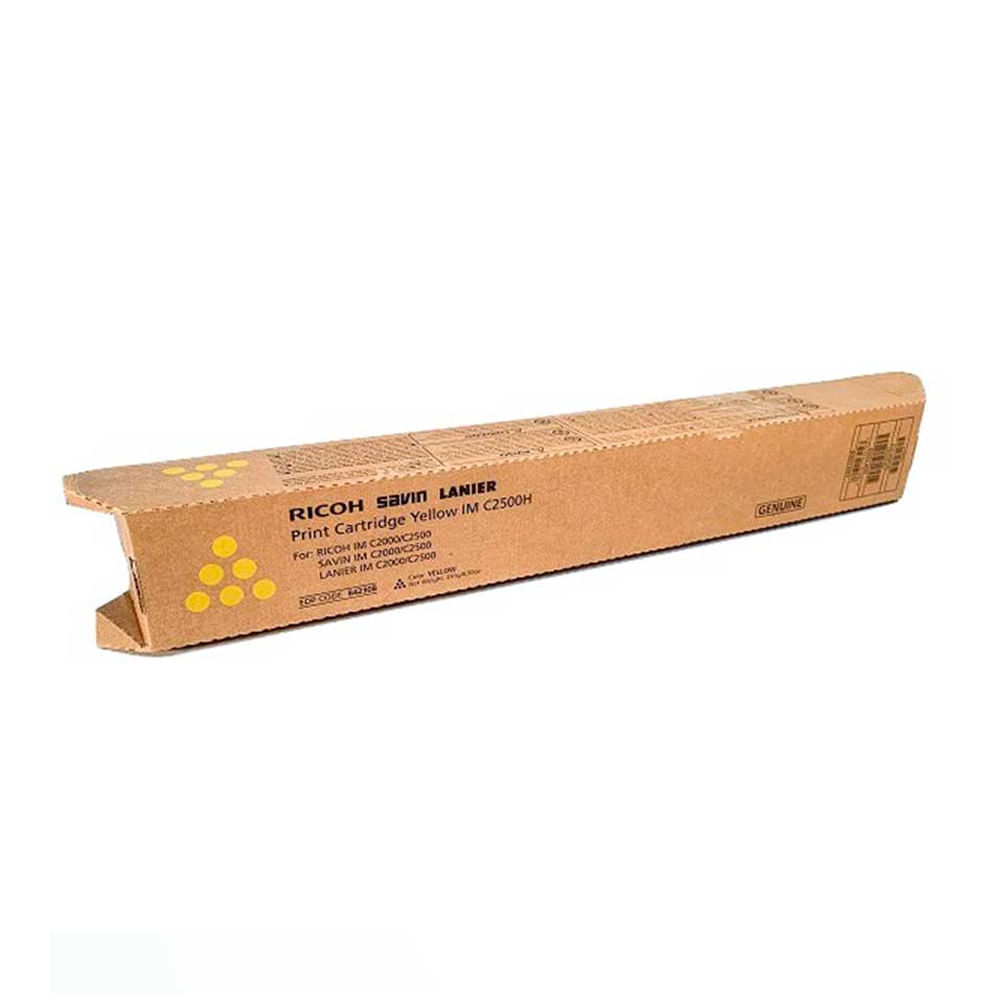 Toner Ricoh Amarillo IM C2000 C2500 10 5K Páginas Compatible Alta Capacidad